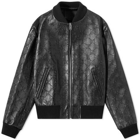 gucci men flagstaff|Gucci leather jacket men.